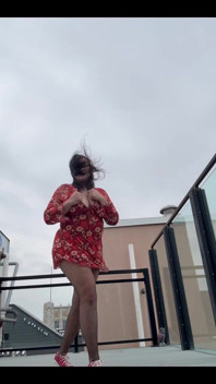Some Rooftop Posing in Lincoln, Nebraskai