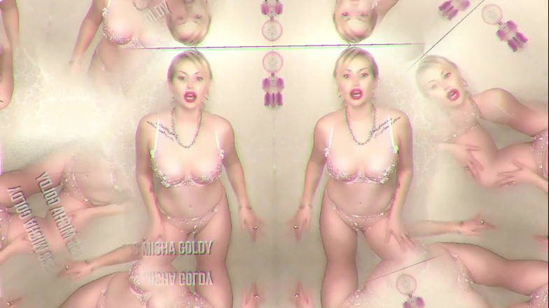 Goddess Misha Goldy: Você está tão estúpida e feia com esse vibrador nas...
