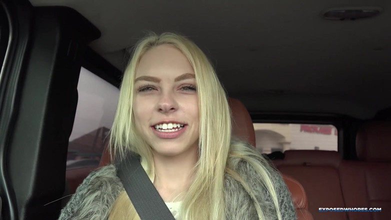 Exposed Whores Media: Zoe Clark bị người lái xe chia sẻ đi nhờ!