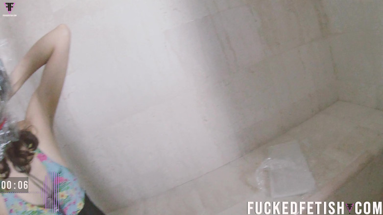 Fucked fetish: सौना बेधड़क सांस दिल की दर ध्वनि हेडफ़ोन खेलती है