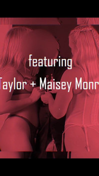 Jill Taylor & Maisey Monroe: 2 Blonde Teens Total Cock Worship