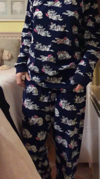 Sexy Bedtime Pajama Try-on - Getting Cozy Before Sleep
