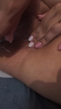 Real Amateur Wife Masturbating Whit Dildo on Couch