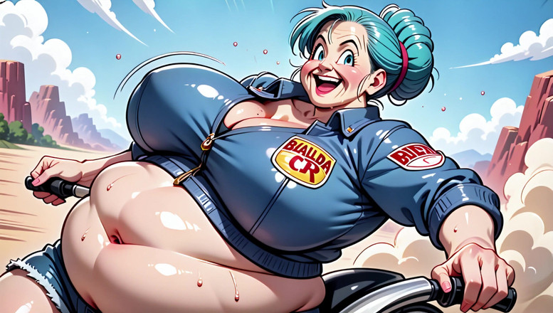 AI Porn: Set Seni Digital BBW Terinspirasi Bulma Fanart