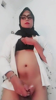 From Teacher to Cock Addict - Hijabi Sissy Mind Broken