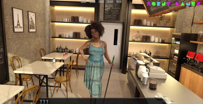 Porny Games: Rumah singgah - makan siang bareng dua cewek imut (29)