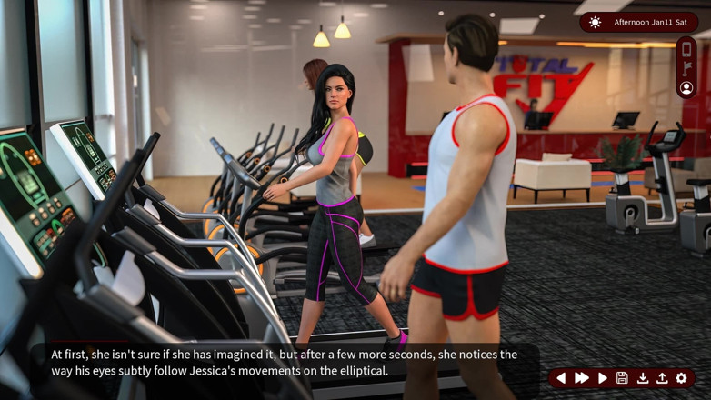 Dirty GamesXxX: Whispers of Desire: Soții sexy în sala de sport - episodul 12