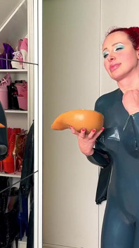 Rubber Horniness Before We Leave