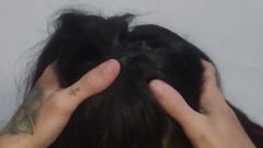 Playing the Role of Submissive Girlfriend with Deep Oral Sex on Wellington Prado&#039;s Big Dick
