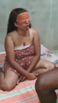 Wife Have No Idea Who Is Fuck Her Mouth