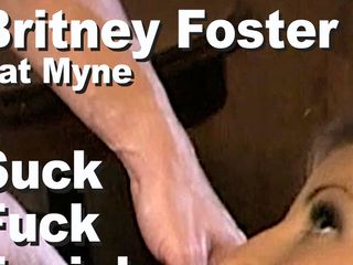 Edge Interactive Publishing: Britney Foster &amp; Pat Myne saje výstřik na obličej