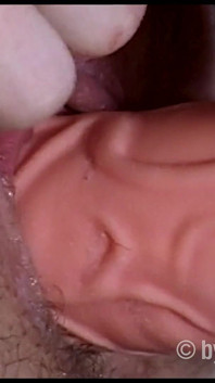 Dark Blonde Teen Girl Shyly Shows Her Pussy
