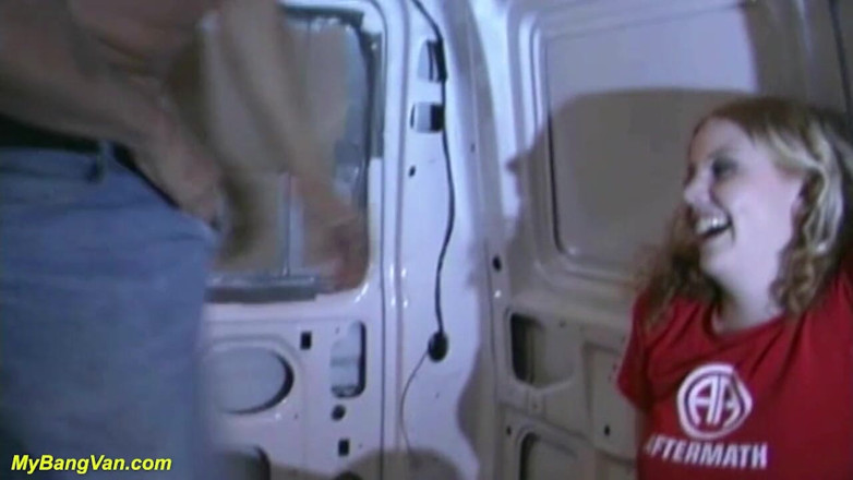 My Bang Van: Chubby redhead girl rough bangban fucked