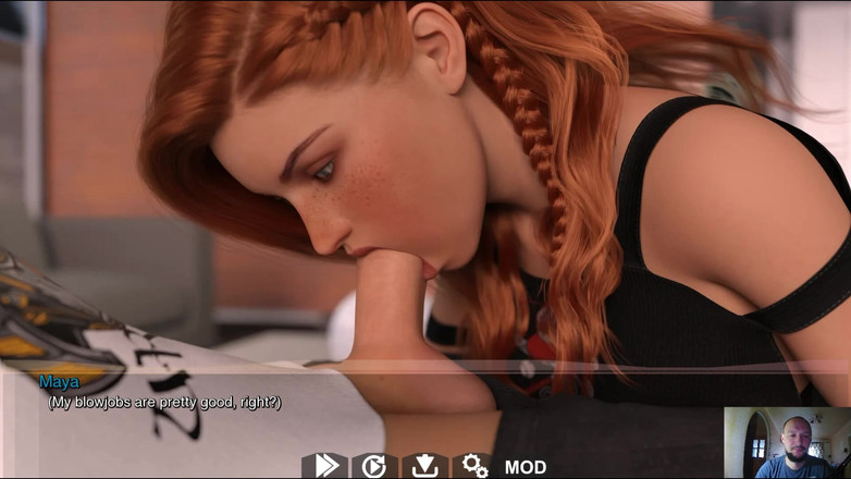 Sex game gamer: Вона чудова смокталка - задоволення від провини