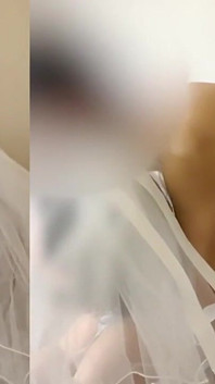 # 177 Eu sinto muito, marido! Corno, uma mulher casada em um vestido de noiva.