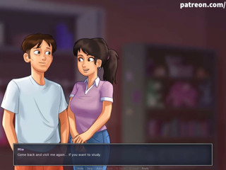 Hentai World: Yaz mevsimi efsanesi - kız arkadaşımı ev ödevi yaparken siktim