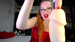 BadAssBitch: CBT JOI Long Red Nails.mp4