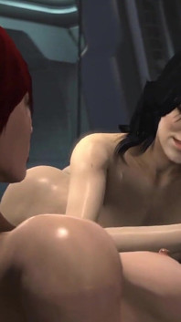 Futanari Femshep X miranda - effetto massa - miranda in carica - Mantieni il controllo