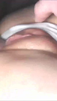 Watch Close up Panties Pulled to the Side and Pussy Fucked + Slow Motion Cum on Pussy