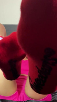 Valentine's Day Sock Tease & JOI by Pink Foxx