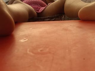 Karmicoxv: Looking at my wife's legs