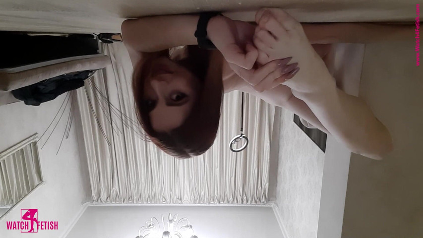 Naked Exercises in the Hallway (Gymnastic)