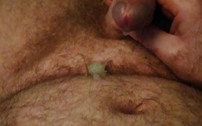 TheUKHairyBear: Hairy Daddy Bear Wanking in Briefs with Cumshot