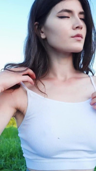 Beautiful Young Webtolove's Public Tease to Intimate Sex