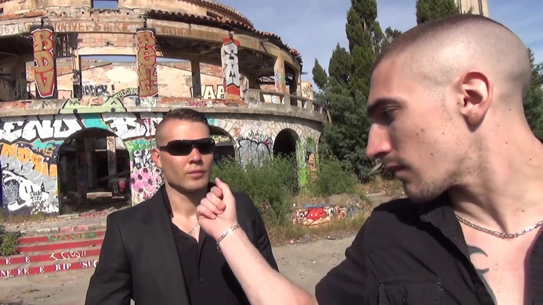 Ridley Dovarez | Gaysight: Gangster tatuato scopa nei suoi buchi di potere dalla sua...