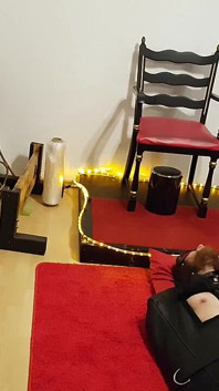 Lave trong bao da phần 1 - máy bay bà già Domina trêu chọc con cu bị trói buộc và từ chối bdsm