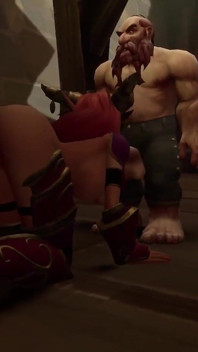 Kerdil Berseronok dengan seorang Elf | Warcraft Parody