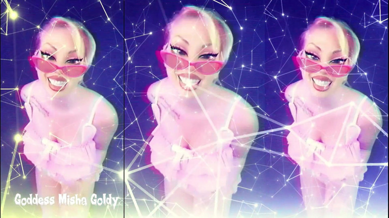 Goddess Misha Goldy: Keluarkan itilmu dan ngocok kontolmu saat aku mempermalukan dan melatihmu...