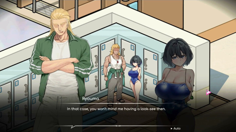 NSFWOtaku: Hentai Hra - Aoi Hentai Gallery Scéna 2 - Plavčík Holic