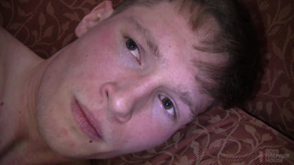 Boys half-way house: Muscular teen has tight hole painfully stretched by two older...