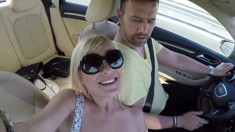 MyGonzoTV: myGonzo.tv - BFvsGF: Titus Steel &amp; Jasmine Rouge roadtrip sucking