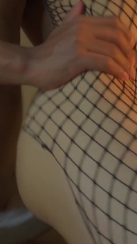 Ripped Pantyhose Standing Anal with BBC