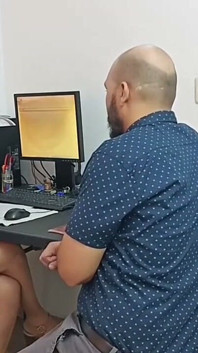 Realizando entrevistas, e a última foi a melhor com Calvohot70, eu não poderia me opor. Espanhol pornô