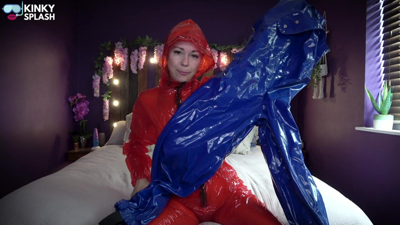 UKCuteGirl: Rainwear demütigung - glänzend, dumm und meine