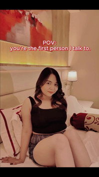 Be Honest, Would You Feel Special if You'll Be the First Person I Talk to Every Day?