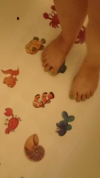 Stepping on My Fishies