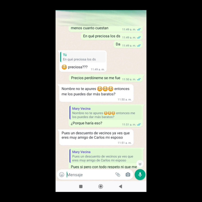 Mexicasero: Ich habe diese Fotos von Frau Mary in schönen Leggings...