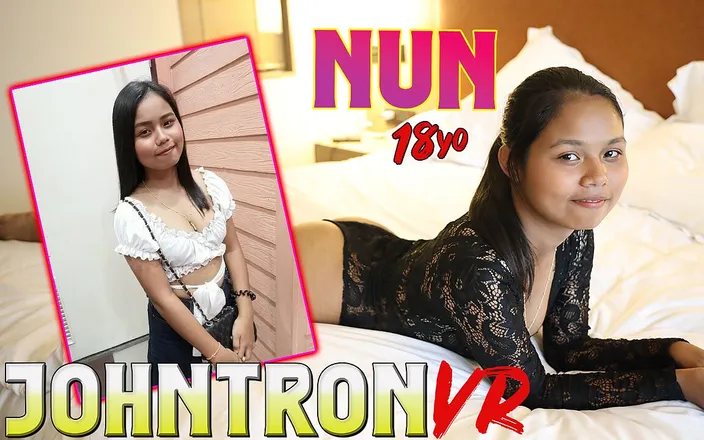 JohnTronVR: Supercute Thai Student Does Her First Porn
