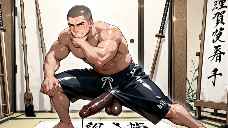 Erotic Man: Ai Gay Handsome Men Umělecký mix