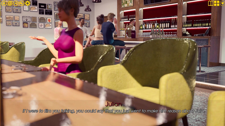 3D Cartoon Porn: Моє задоволення 11 Джуліан Ланч Барбара виявляє, що полковник обманює Джулію з учителем йоги Хейлі
