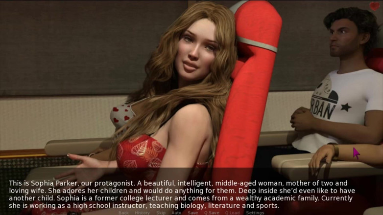 Visual Novels: Bir evli kadın ve üvey anne bölüm 1