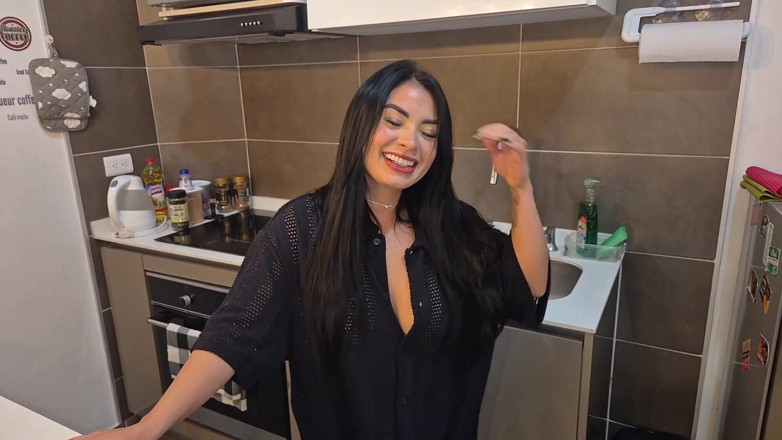 AlejandraPalacios: Wife Gives Him a Good Blowjob on Men's Day