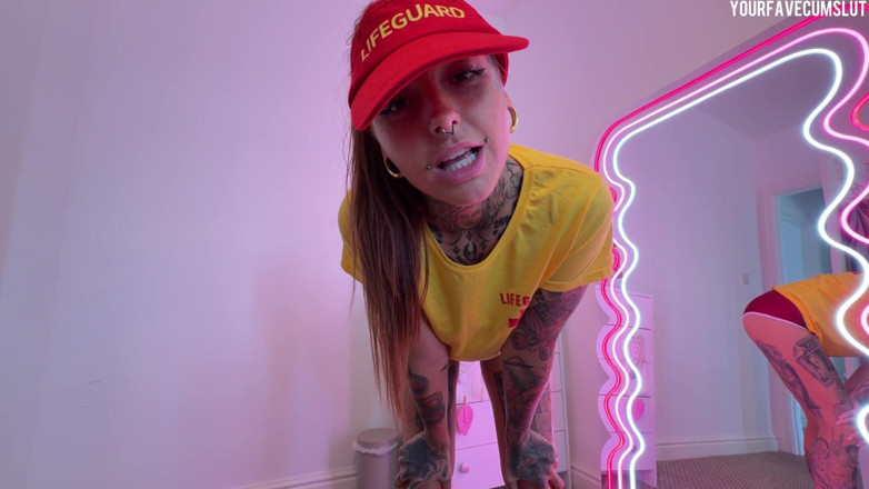 Yourfavecumslut: Cock and Ball CBT Lifeguard Roleplay