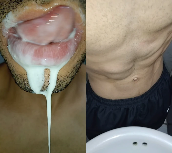Rey rey:  Play with Your Cum, and Swallow It