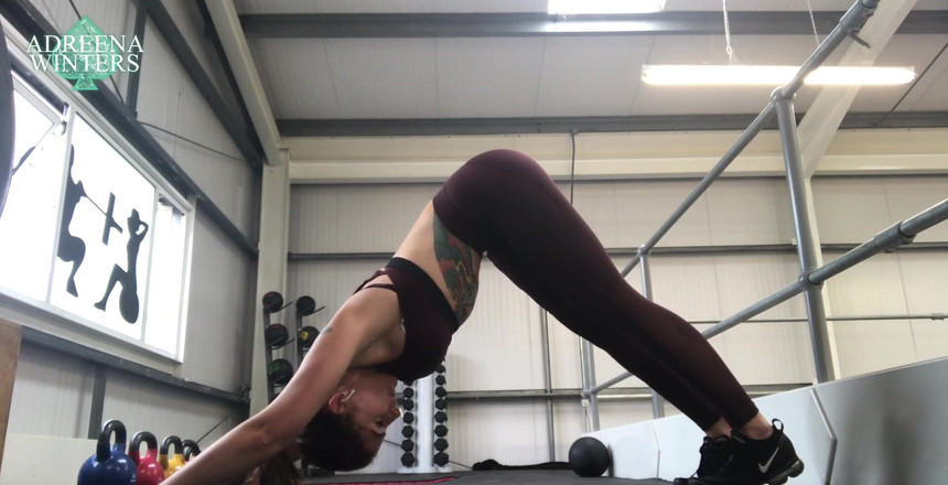 Adreena Winters: Můžeš na mě zírat jako tady.