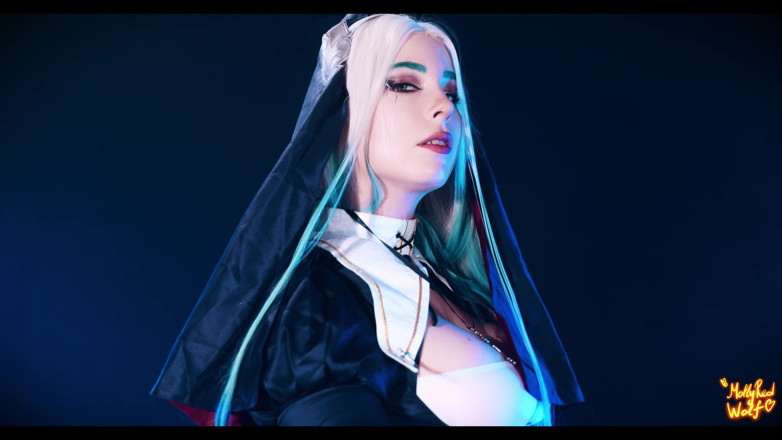 MollyRedWolf: นักบวชหญิงทำให้ฉันเป็นเมียเธอแล้วลงโทษ - Mollyredwolf